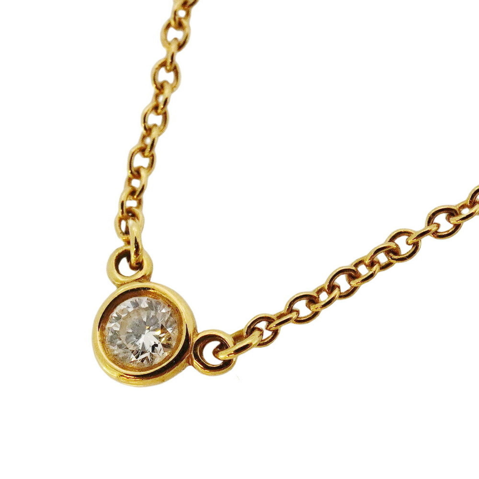 Women's Tiffany Necklace By the Yard 1PD 18KYG Yellow Gold Diamond: Women's Tiffany Necklace By the Yard 1PD 18KYG Yellow Gold Diamond This listing features Women's Tiffany Necklace By the Yard 1PD 18KYG Yellow Gold Diamond. Item specifics are provided below. Item Spe