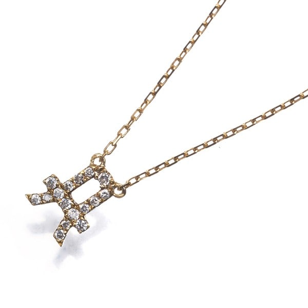 Gold Ahkah Necklace Diamond 0.07Ct Initial A 18K 750 Yellow: Gold Ahkah Necklace Diamond 0.07Ct Initial A 18K 750 Yellow This listing features Gold Ahkah Necklace Diamond 0.07Ct Initial A 18K 750 Yellow. Item specifics are provided below. Item Specifics: