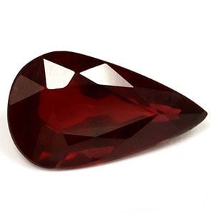 Loose Ruby Gemstone - AGL Pear 2.12ct Red EC (1 of 1)