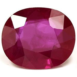 Loose Ruby Gemstone - GIA Oval 4.6ct Red SI (1 of 1)