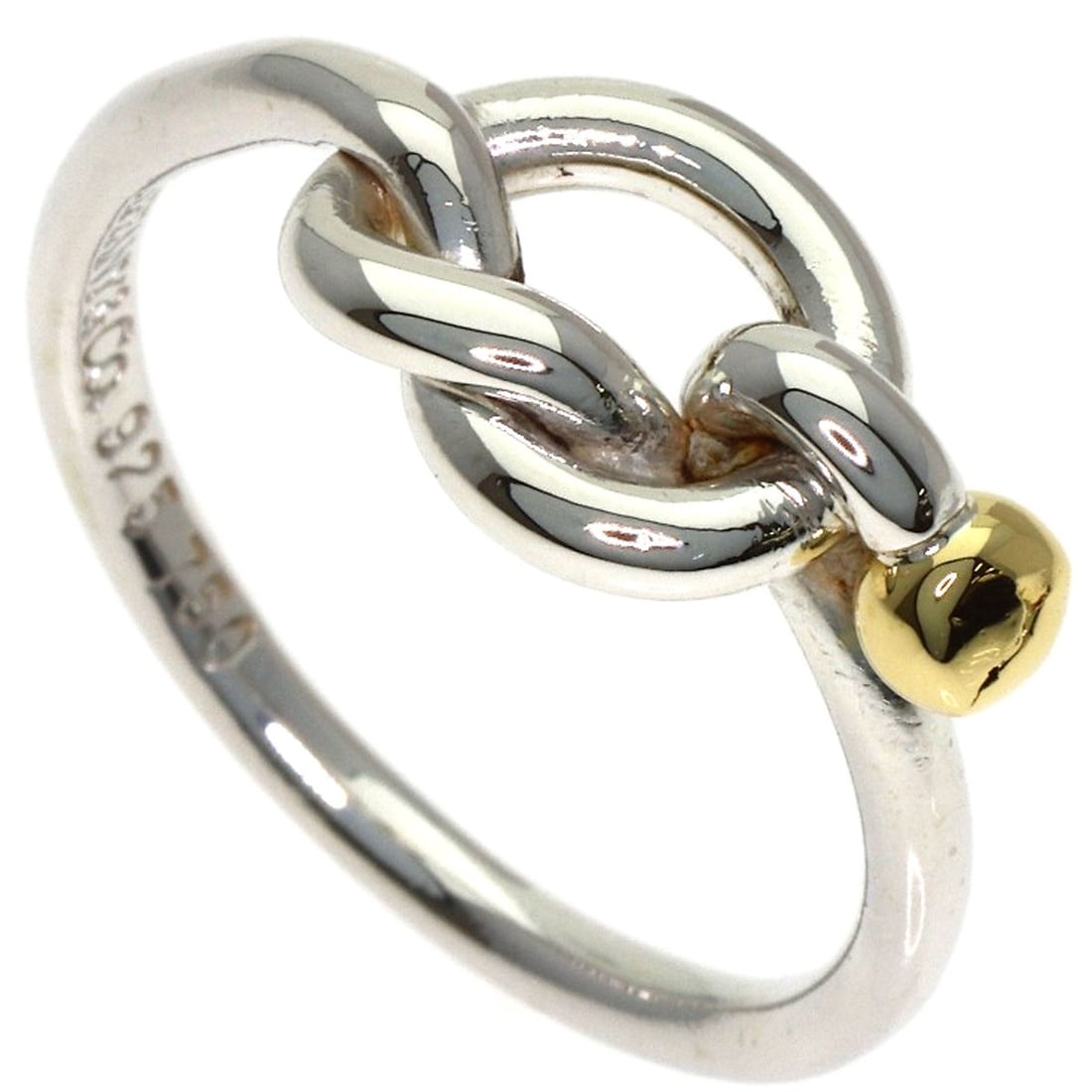 Gold TIFFANY&Co. Love knot Ring Silver 18K Yellow: Gold TIFFANY&Co. Love knot Ring Silver 18K Yellow This listing features Gold TIFFANY&Co. Love knot Ring Silver 18K Yellow. Item specifics are provided below. Item Specifics: Brand: TIFFANY&Co. Style: