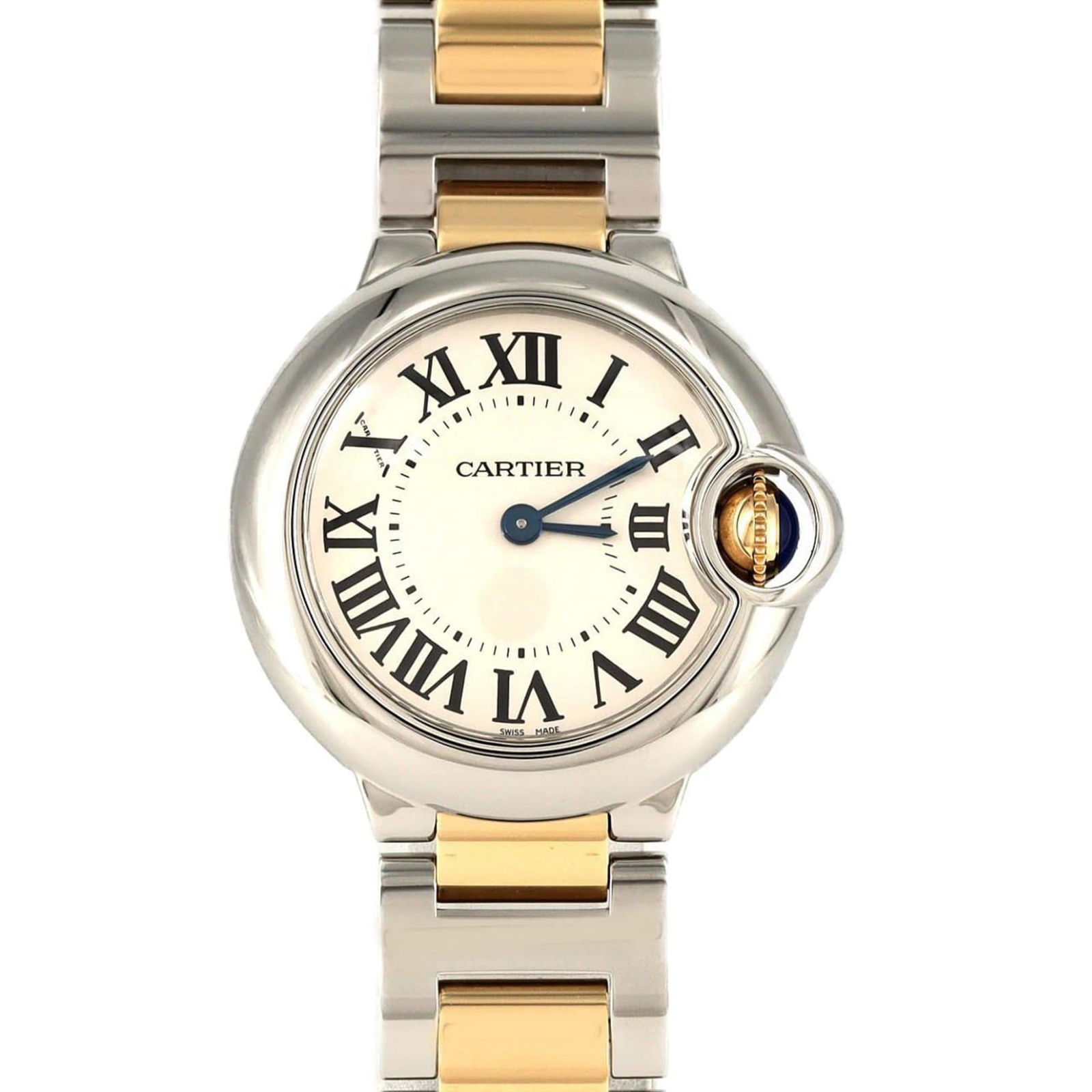 Wristwatch Cartier: Wristwatch Cartier This listing features Wristwatch Cartier. Item specifics are provided below. Item Specifics: Brand: Cartier Type: Wristwatch Gender: Women Material (Case): Stainless Steel, Yellow G