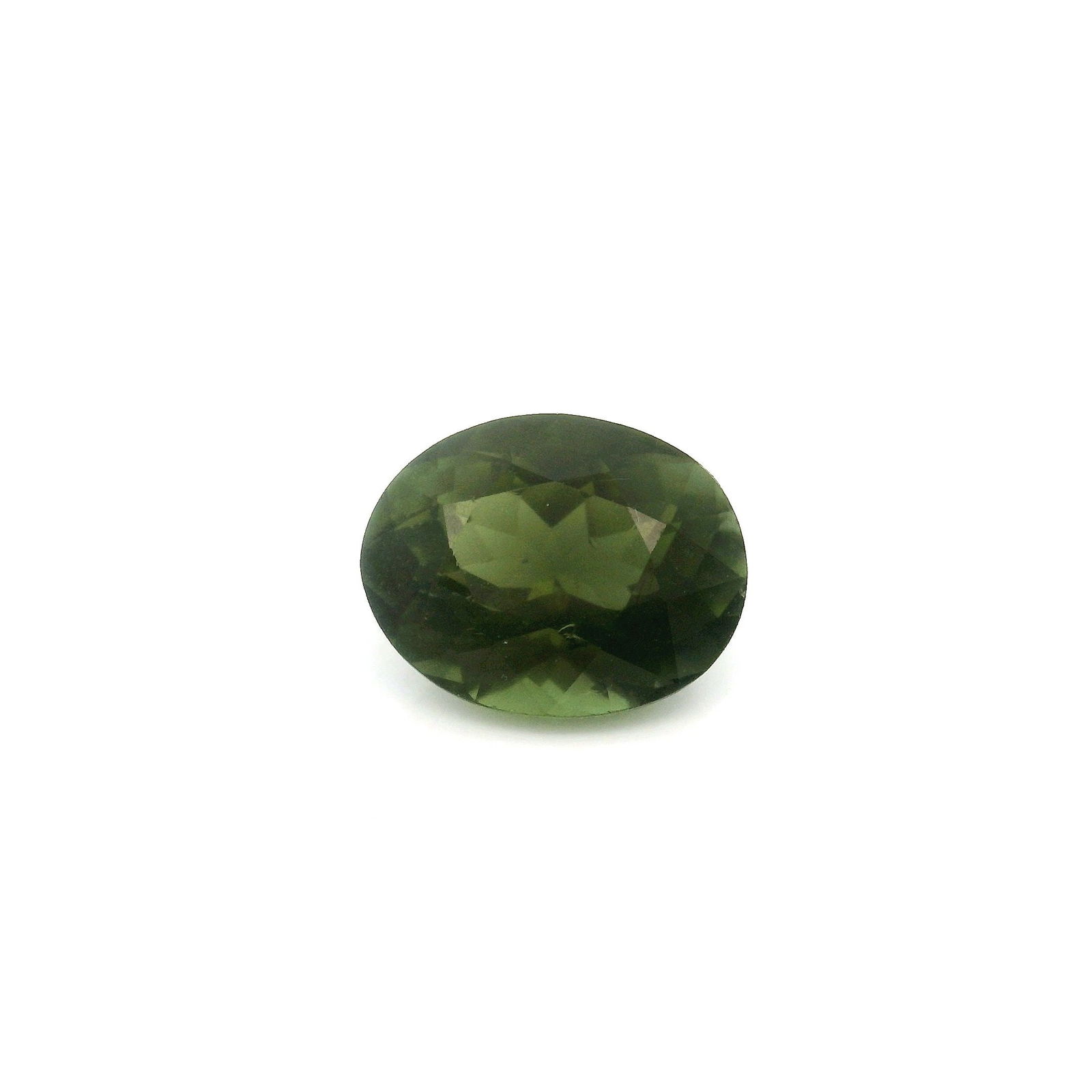 Loose Tourmaline Gemstone - GSI Oval 2.14ct Green EC (1 of 1)