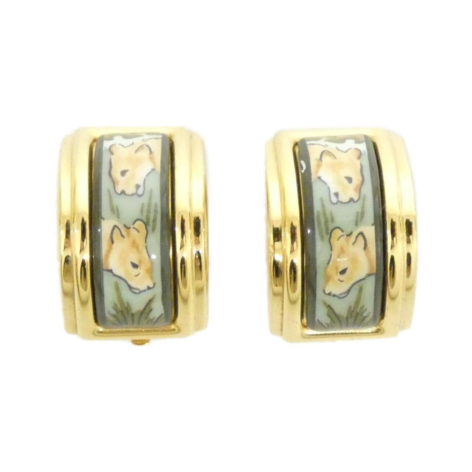 Earrings Hermes Clip: Earrings Hermes Clip This listing features Earrings Hermes Clip. Item specifics are provided below. Item Specifics: Brand: Hermes Type: Clip Earrings Gender: Women Color: Vert Size (Hxwxd): 20.00mm x