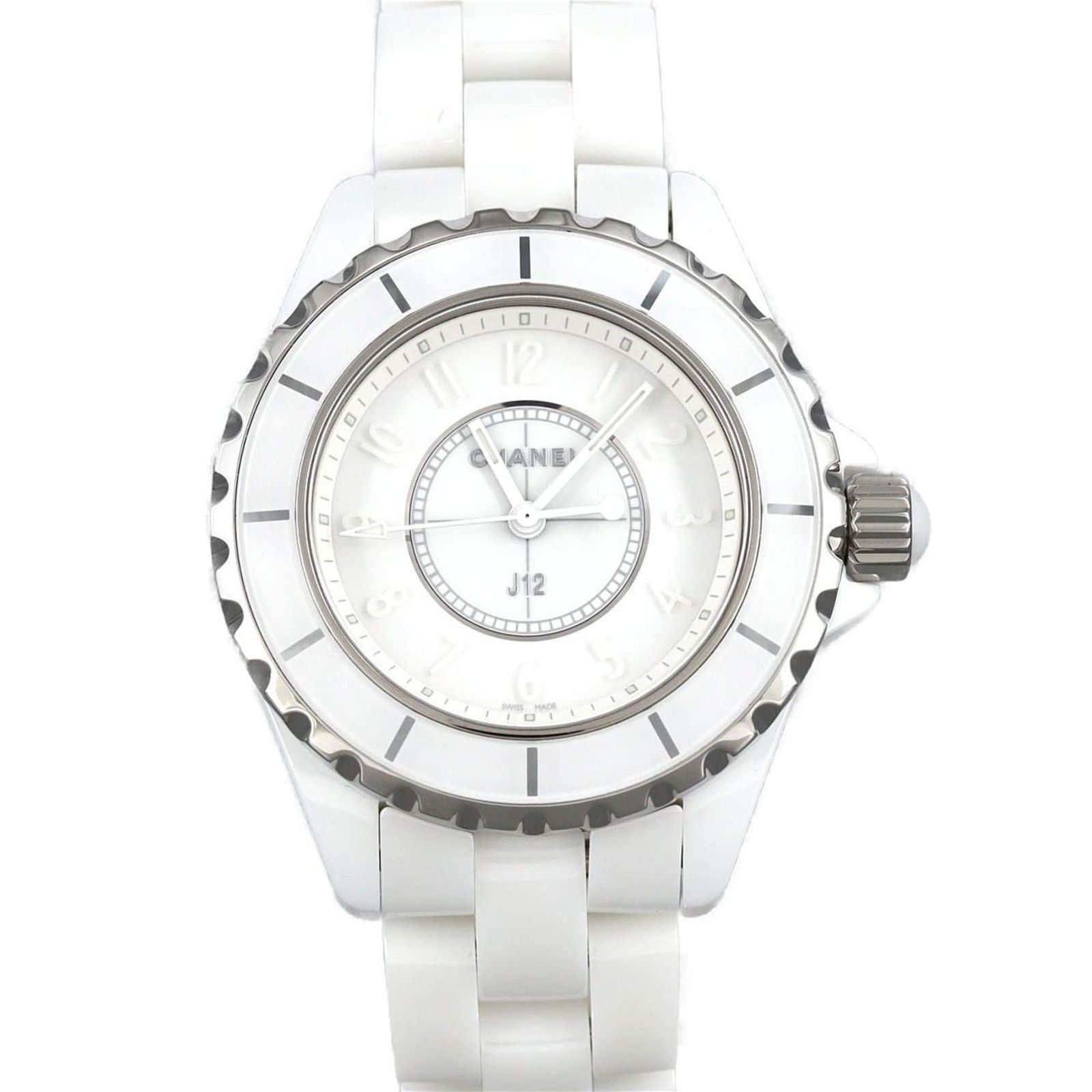 Wristwatch Chanel: Wristwatch Chanel This listing features Wristwatch Chanel. Item specifics are provided below. Item Specifics: Brand: Chanel Type: Wristwatch Gender: Women Material (Case): Ceramic Material (Band): Cer