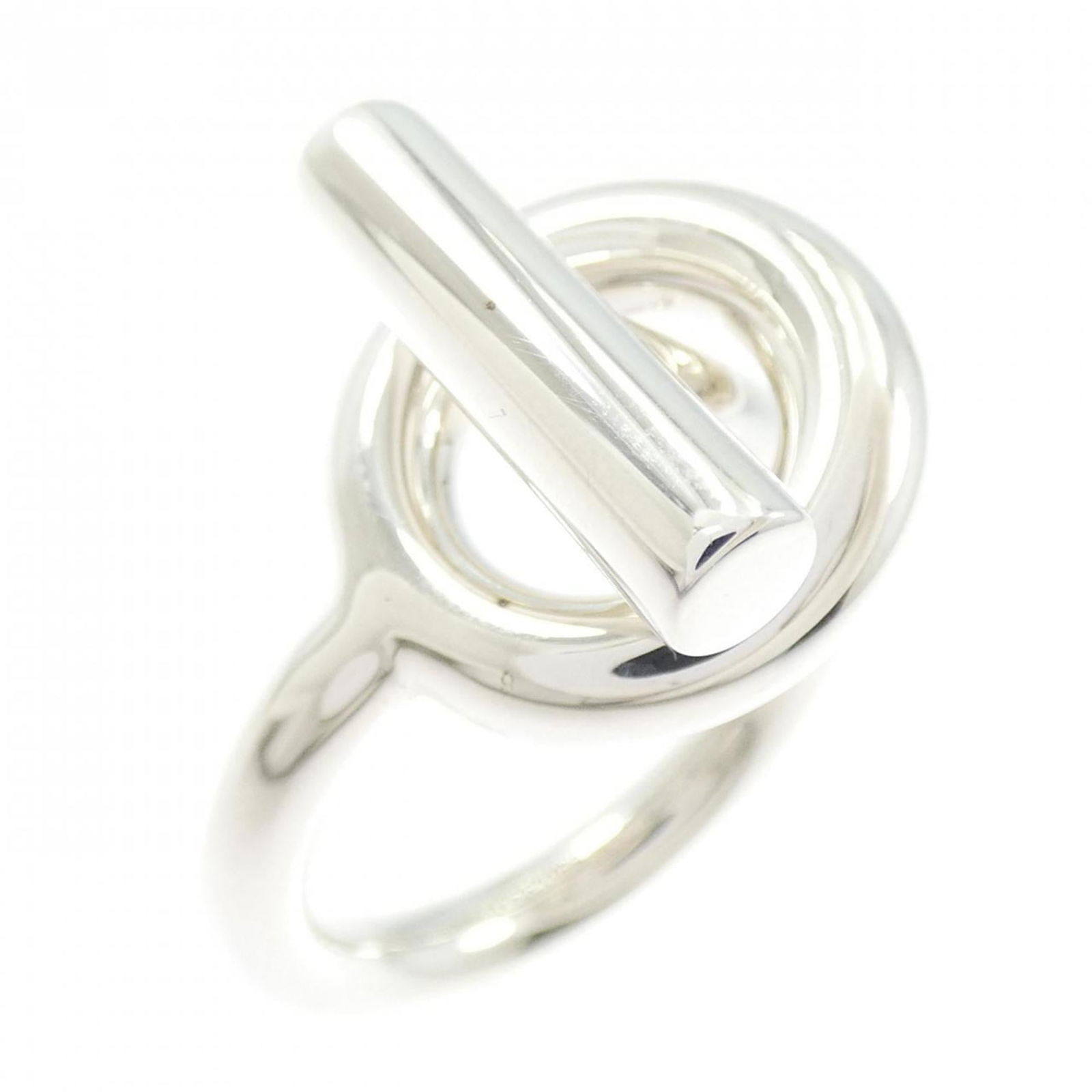 925 Hermes Band Ring Silver (1 of 5)