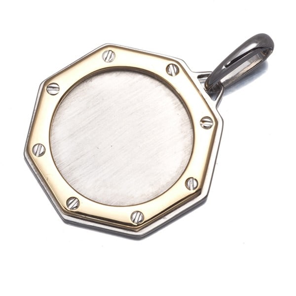 Steel Cartier Pendant Santos 100 18K 750 Yellow Gold/ Stainless: Steel Cartier Pendant Santos 100 18K 750 Yellow Gold/ Stainless This listing features Steel Cartier Pendant Santos 100 18K 750 Yellow Gold/ Stainless. Item specifics are provided below. Item Specifics