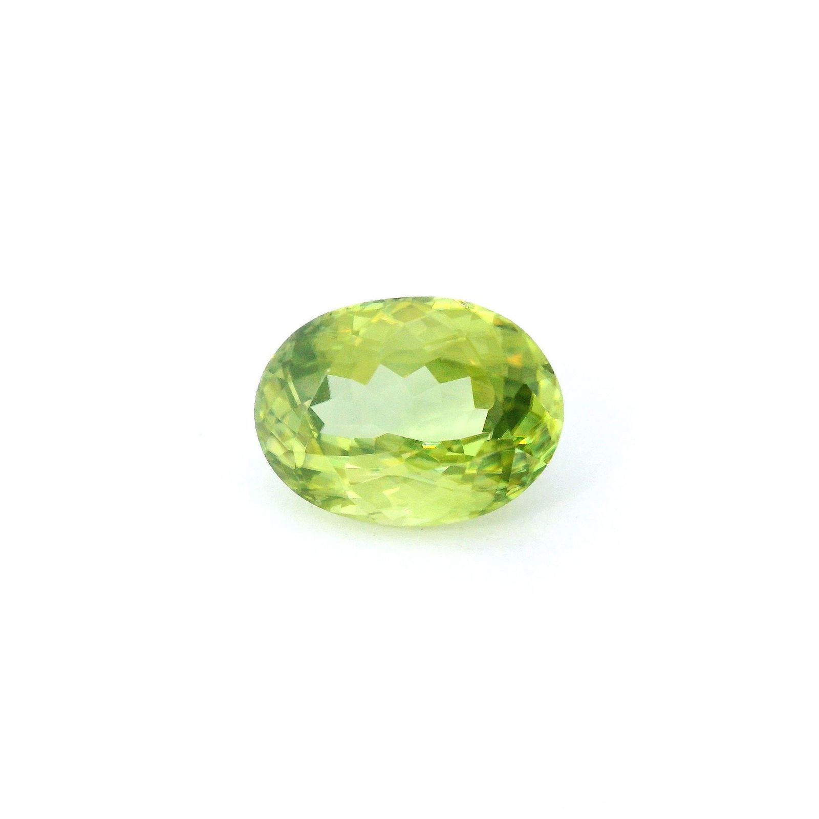 Loose Sphene Gemstone - GSI Oval 2.46ct Green EC (1 of 1)