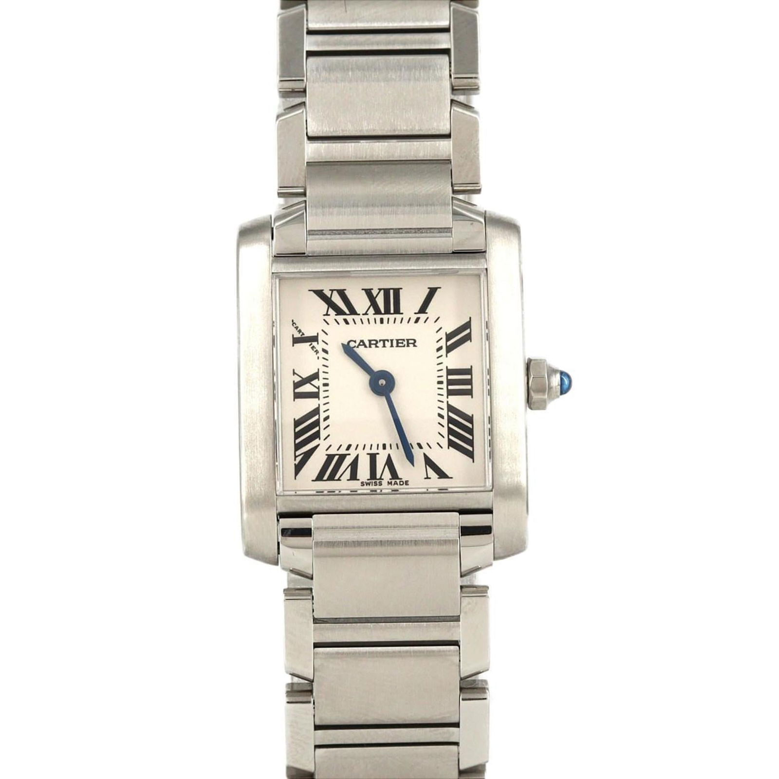 Wristwatch Cartier: Wristwatch Cartier This listing features Wristwatch Cartier. Item specifics are provided below. Item Specifics: Brand: Cartier Type: Wristwatch Gender: Women Material (Case): Stainless Steel Material