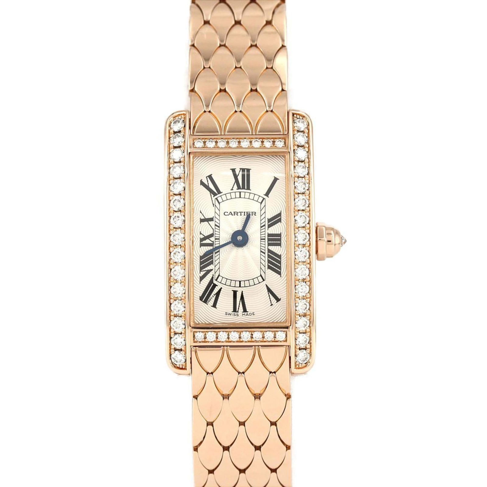 Wristwatch Cartier: Wristwatch Cartier This listing features Wristwatch Cartier. Item specifics are provided below. Item Specifics: Brand: Cartier Type: Wristwatch Gender: Women Material (Case): Pink Gold, Rose Gold Mate