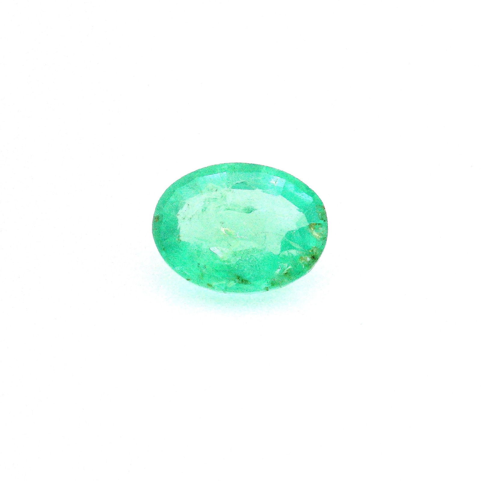 Loose Emerald Gemstone - GSI Oval 1.73ct Green SI (1 of 1)
