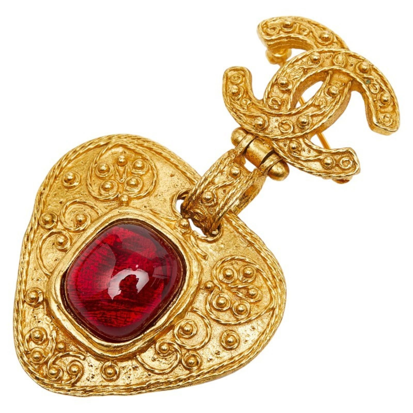 Plating Chanel Brooch Gold (1 of 4)