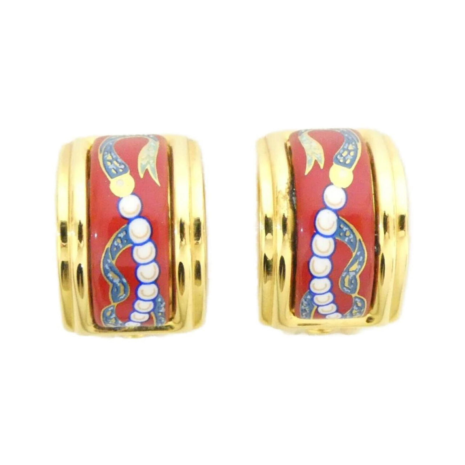Earrings Hermes Clip: Earrings Hermes Clip This listing features Earrings Hermes Clip. Item specifics are provided below. Item Specifics: Brand: Hermes Type: Clip Earrings Gender: Women Color: Red Color Size (Hxwxd): 20.00