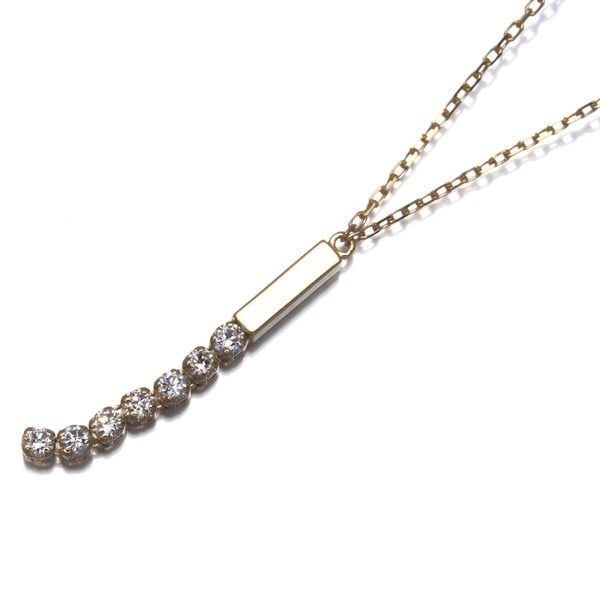 Gold Ahkah Necklace Diamond 0.08Ct Chandelier Line 18K 750 Yellow: Gold Ahkah Necklace Diamond 0.08Ct Chandelier Line 18K 750 Yellow This listing features Gold Ahkah Necklace Diamond 0.08Ct Chandelier Line 18K 750 Yellow. Item specifics are provided below. Item Speci