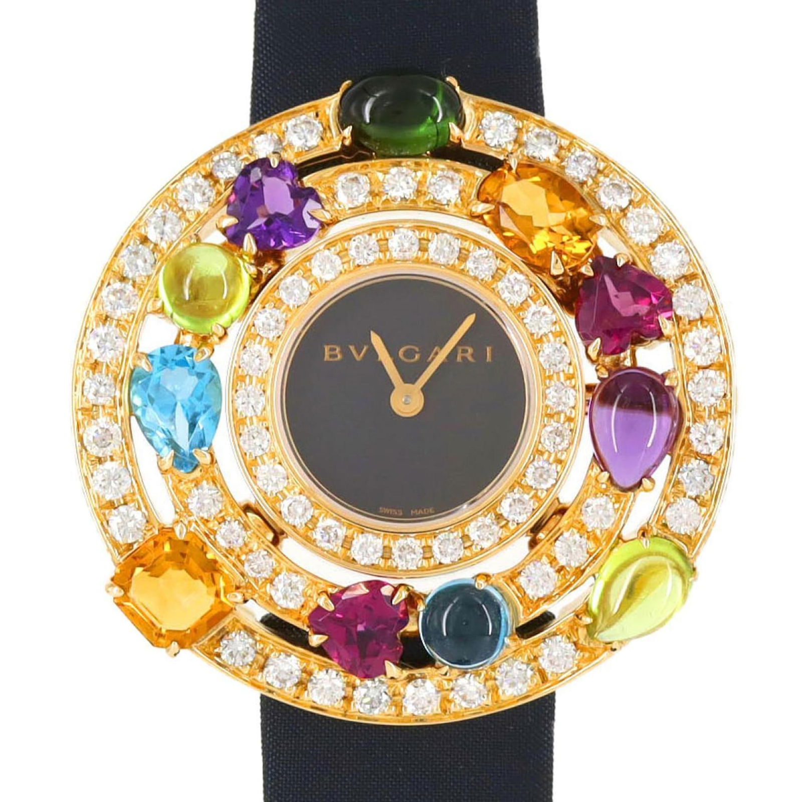 Wristwatch Bvlgari: Wristwatch Bvlgari This listing features Wristwatch Bvlgari. Item specifics are provided below. Item Specifics: Brand: Bvlgari Type: Wristwatch Gender: Women Material (Case): Yellow Gold Color