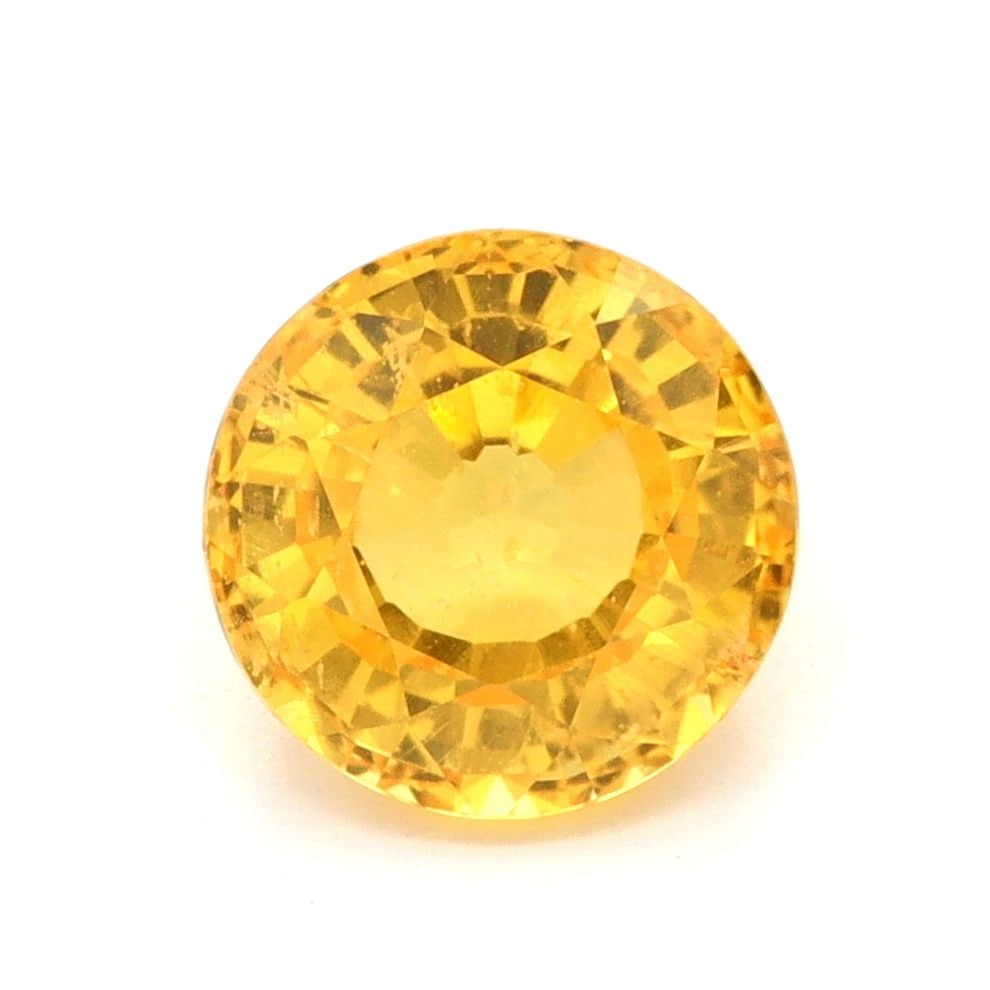 Loose Sapphire Gemstone - Round 1.13ct Yellow EC: Loose Sapphire Gemstone - Round 1.13ct Yellow EC This listing features Loose Sapphire Gemstone - Round 1.13ct Yellow EC. Item specifics are provided below. Item Specifics: Type: Sapphire Carat: 1.13 C