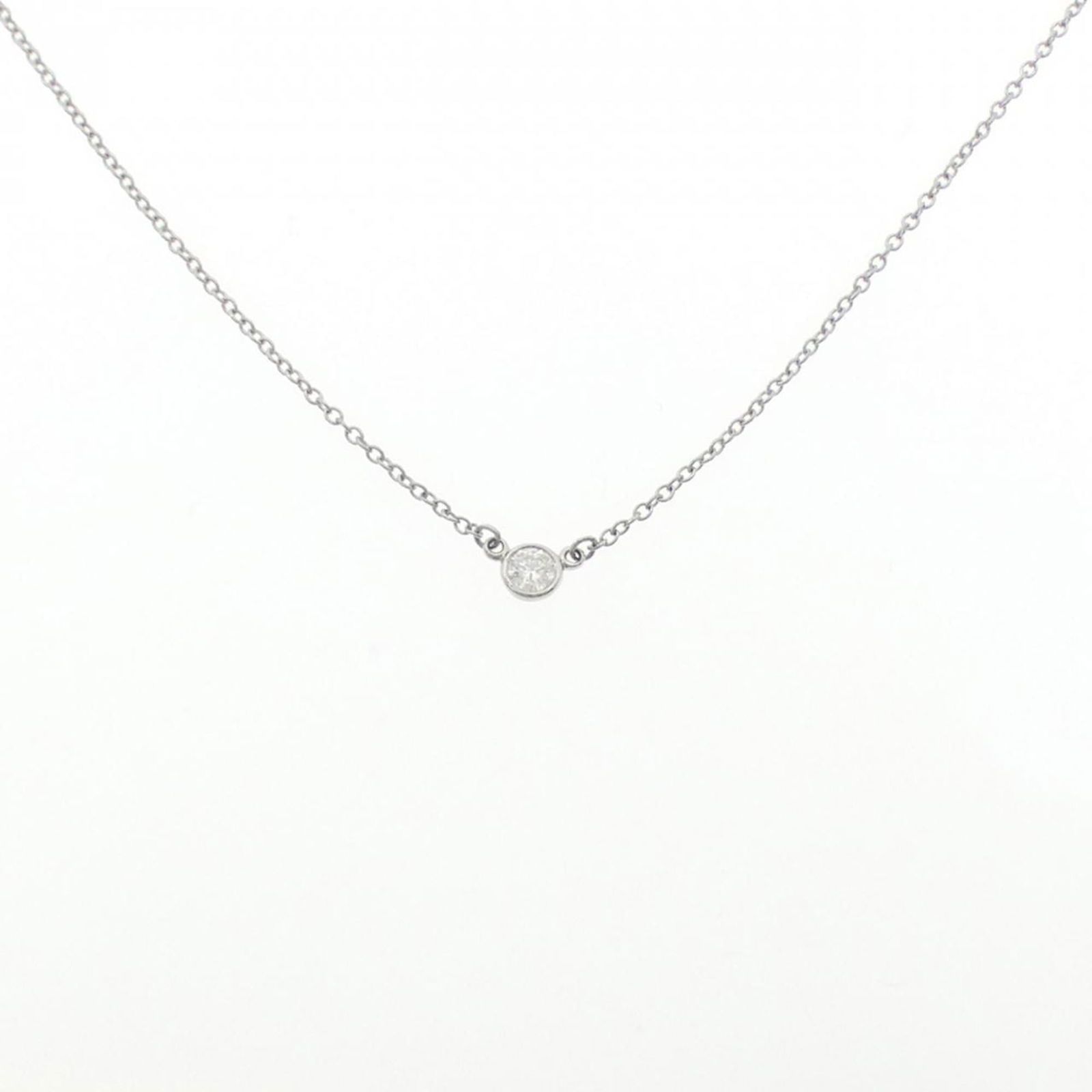 Necklace Tiffany By the Yard: Necklace Tiffany By the Yard This listing features Necklace Tiffany By the Yard. Item specifics are provided below. Item Specifics: Brand: Tiffany Necklace Type: Necklace Gender: Women Material: Plati