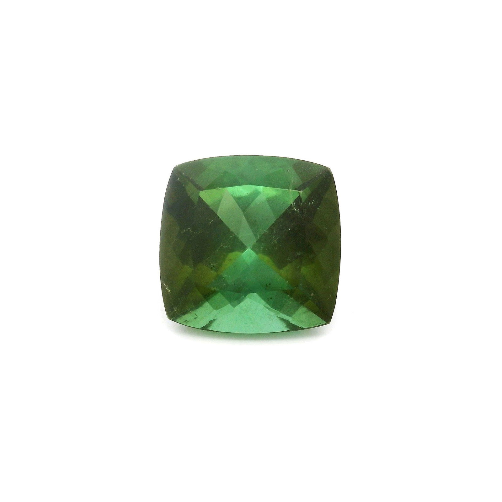 Loose Tourmaline Gemstone - GSI Cushion 3.53ct Green EC: Loose Tourmaline Gemstone - GSI Cushion 3.53ct Green EC This listing features Loose Tourmaline Gemstone - GSI Cushion 3.53ct Green EC. Item specifics are provided below. Item Specifics: Type: Tourmali