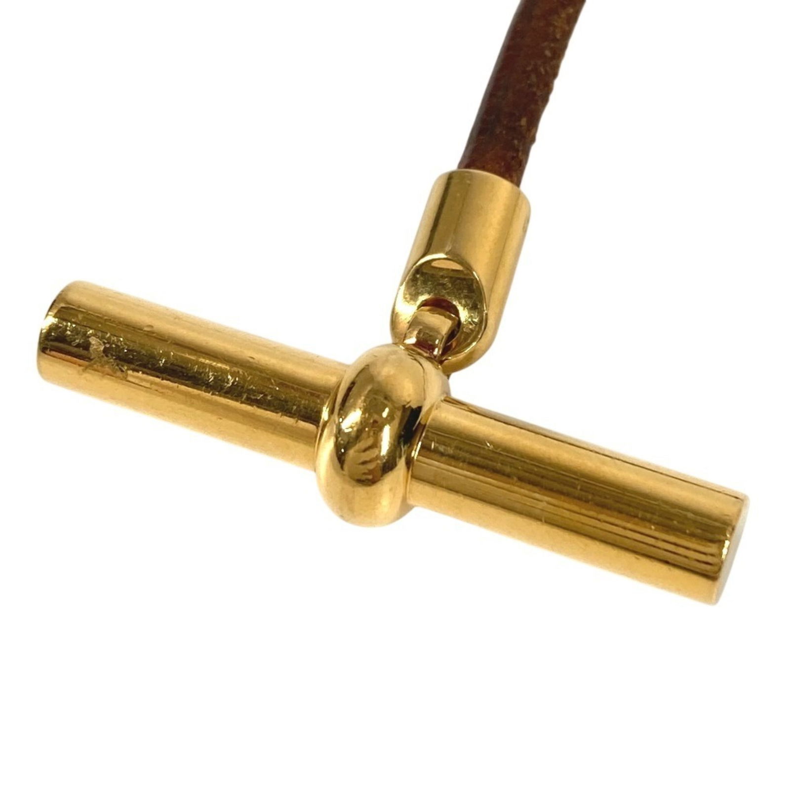 Leather Hermes Bangle - 4