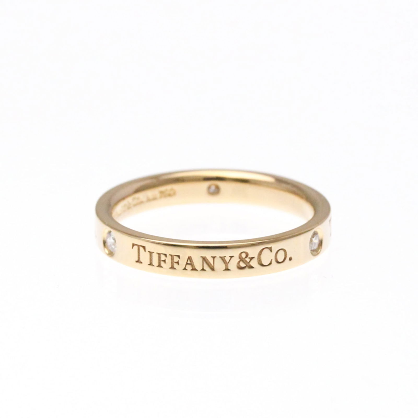 (18K) Tiffany Band Ring Pink Gold: (18K) Tiffany Band Ring Pink Gold This listing features (18K) Tiffany Band Ring Pink Gold. Item specifics are provided below. Item Specifics: Brand: Tiffany Type: Band Ring Style: Fashion Gender: