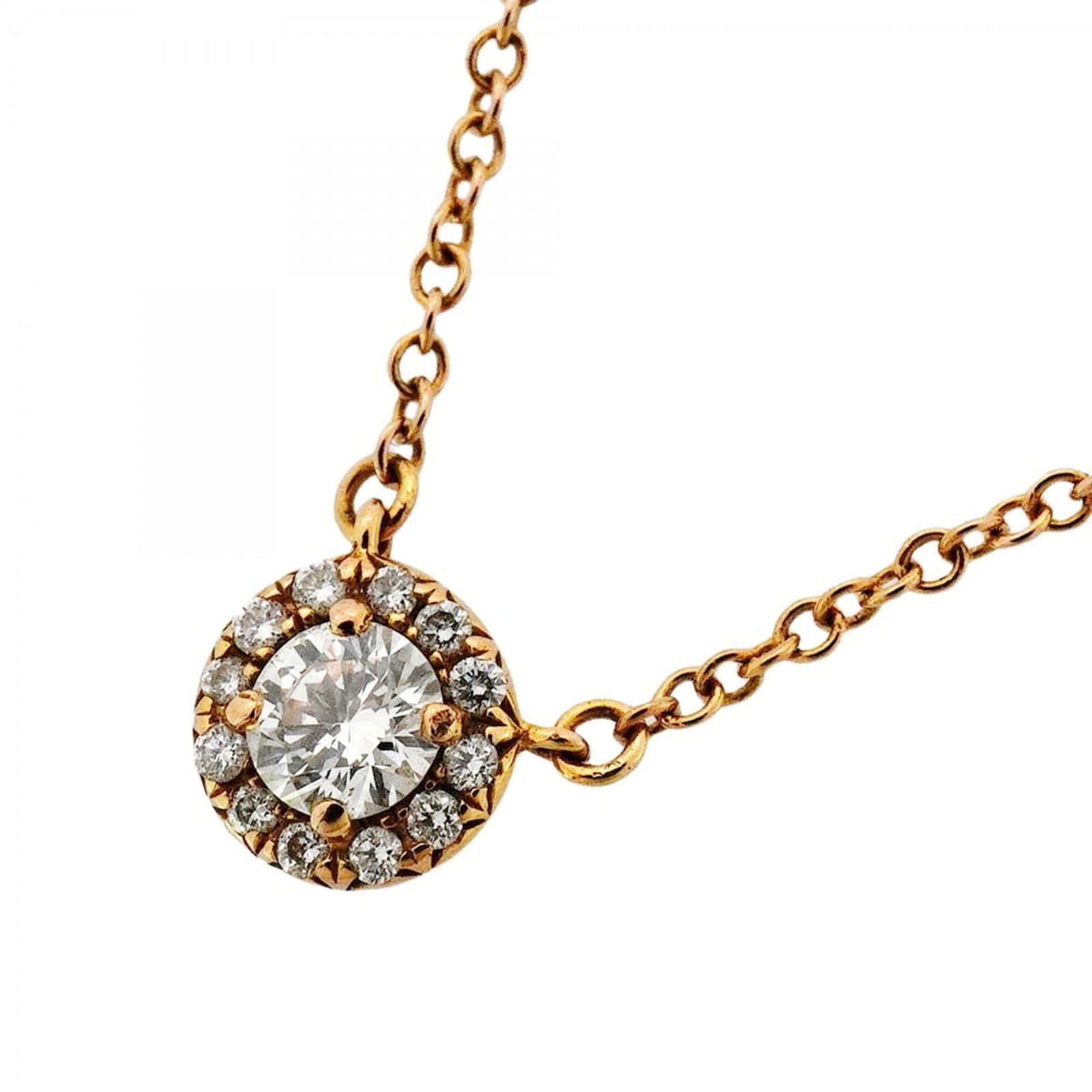 women Tiffany Soleste necklace in 18K pink gold with diamonds for: women Tiffany Soleste necklace in 18K pink gold with diamonds for This listing features women Tiffany Soleste necklace in 18K pink gold with diamonds for. Item specifics are provided below. Item Speci