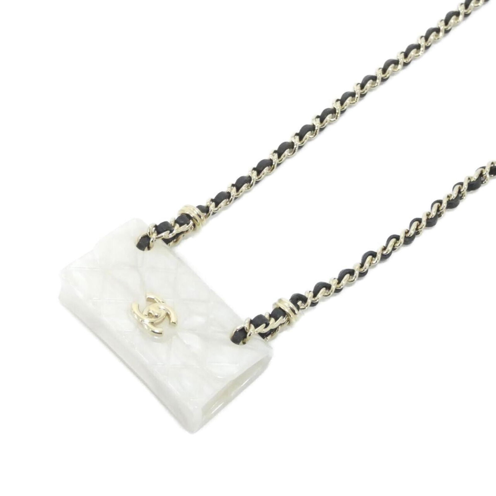 necklace Chanel ABA003: necklace Chanel ABA003 This listing features necklace Chanel ABA003. Item specifics are provided below. Item Specifics: Brand: Chanel Necklace Type: Necklace Gender: Women Color: Black, Gold, White Ne