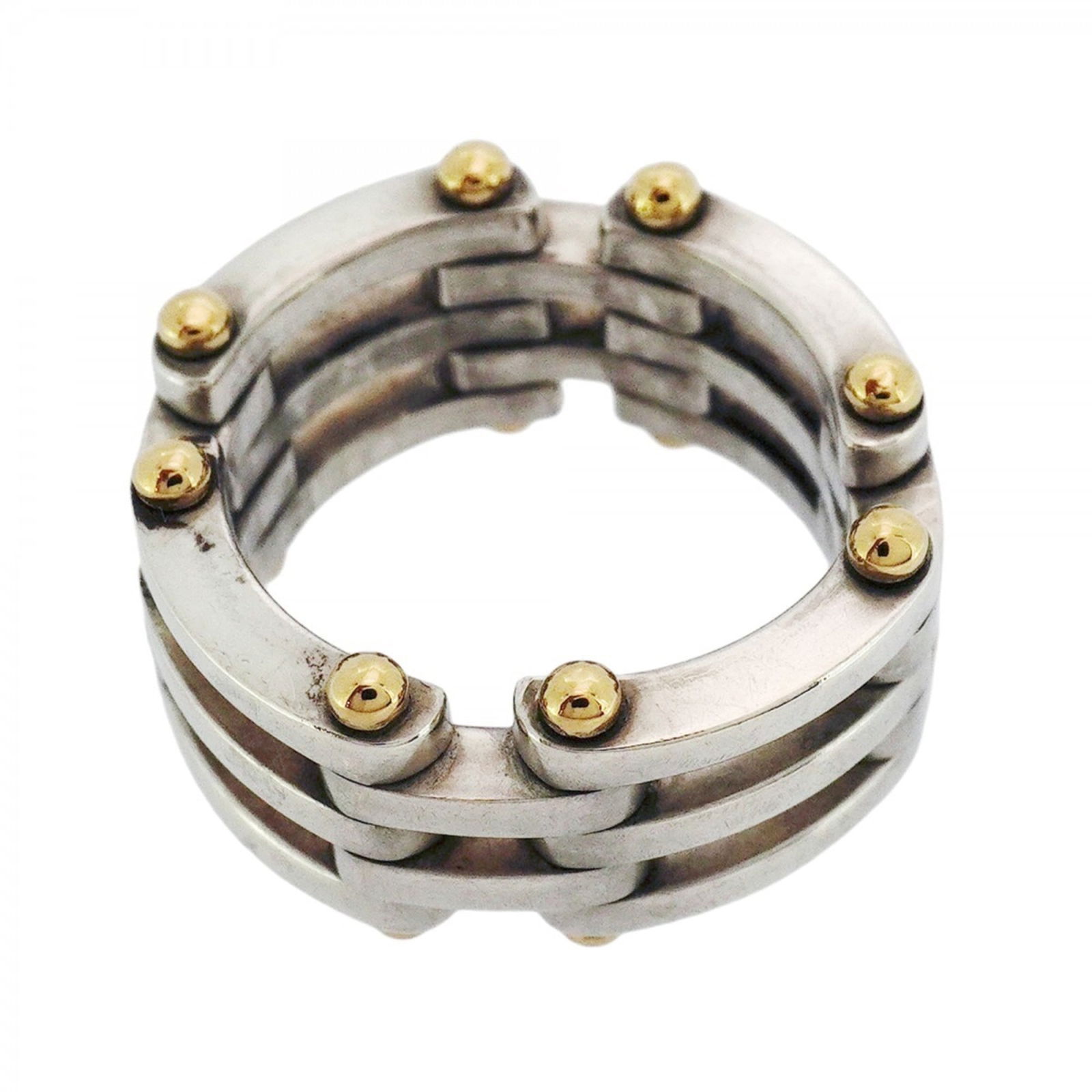 Yellow Gold (18K) - Tiffany Band Ring Silver 925: Yellow Gold (18K) - Tiffany Band Ring Silver 925 This listing features Yellow Gold (18K) - Tiffany Band Ring Silver 925. Item specifics are provided below. Item Specifics: Brand: Tiffany Type: Band Ri