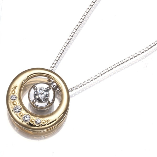 Yg Tasaki Necklace Diamond 0.15Ct/ 0.06Ct Moon Bicolor3Way 18K Wg/: Yg Tasaki Necklace Diamond 0.15Ct/ 0.06Ct Moon Bicolor3Way 18K Wg/ This listing features Yg Tasaki Necklace Diamond 0.15Ct/ 0.06Ct Moon Bicolor3Way 18K Wg/. Item specifics are provided below. Item Spe