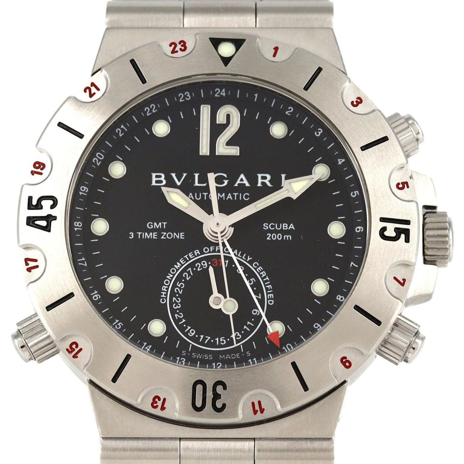 Wristwatch Bvlgari: Wristwatch Bvlgari This listing features Wristwatch Bvlgari. Item specifics are provided below. Item Specifics: Brand: Bvlgari Type: Wristwatch Gender: Men,Women Material (Case): Stainless Steel Mater