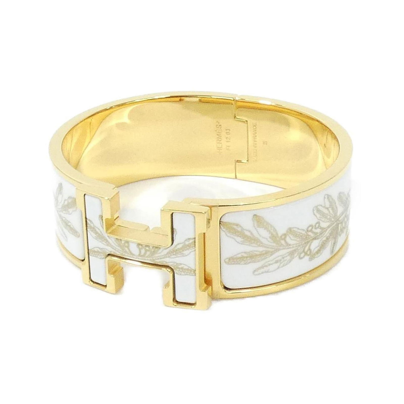 Bracelet Hermes Charm: Bracelet Hermes Charm This listing features Bracelet Hermes Charm. Item specifics are provided below. Item Specifics: Brand: Hermes Type: Charm Bracelet Gender: Women Color: Gold, White Length: 16.5cm