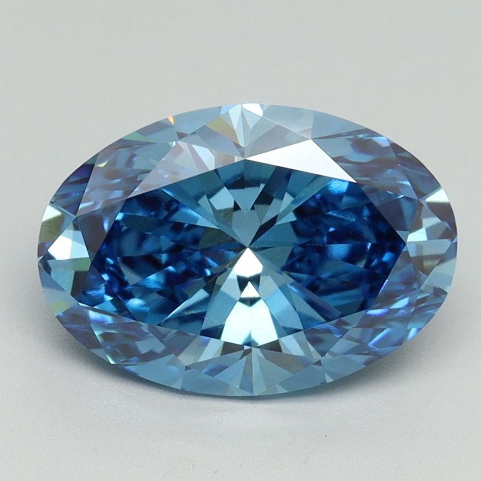 Loose Lab Diamond - IGI Oval 3.02ct Fancy Vivid Blue VVS2: Loose Lab Diamond - IGI Oval 3.02ct Fancy Vivid Blue VVS2 This listing features Loose Lab Diamond - IGI Oval 3.02ct Fancy Vivid Blue VVS2. Item specifics are provided below. Item Specifics: Source: