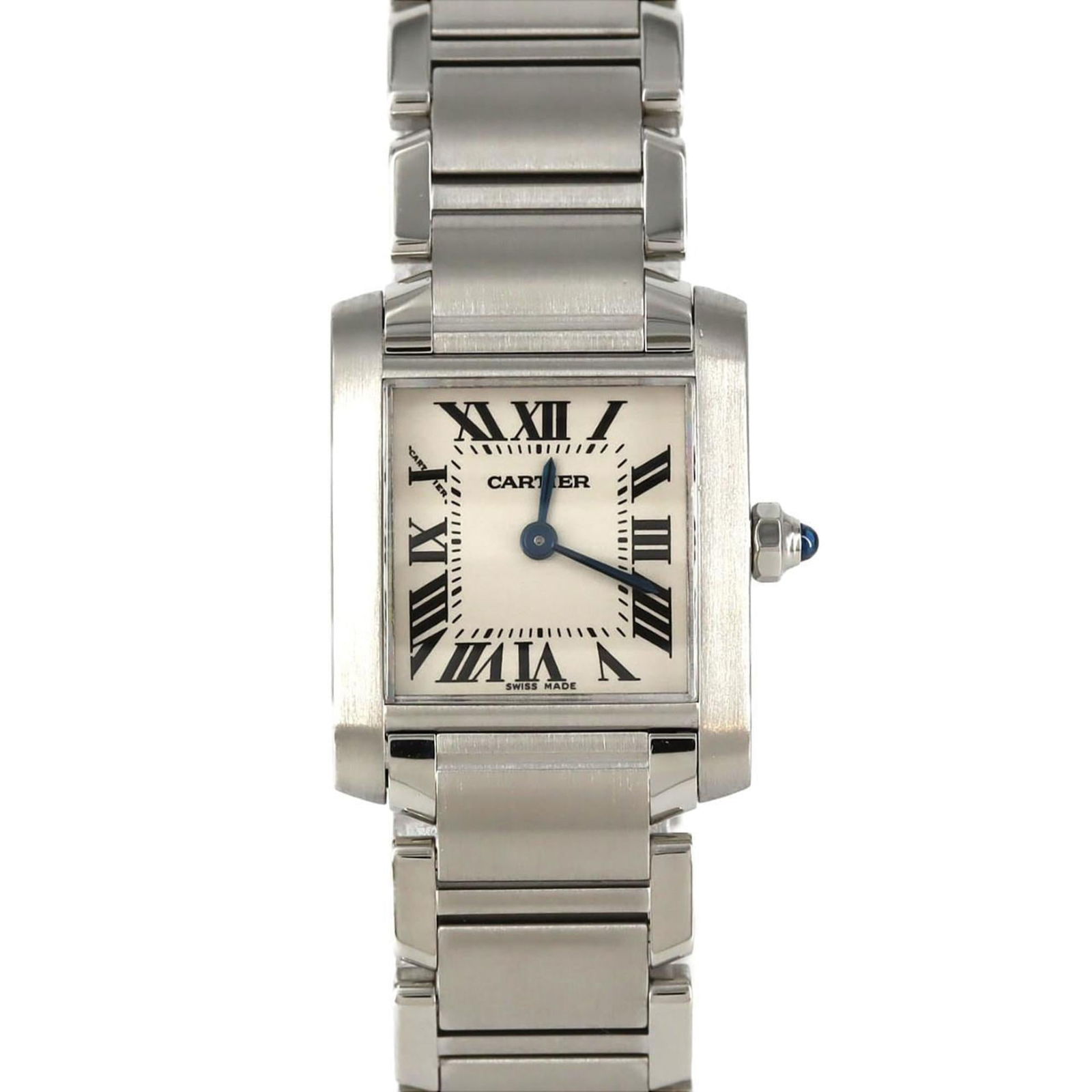 Wristwatch Cartier: Wristwatch Cartier This listing features Wristwatch Cartier. Item specifics are provided below. Item Specifics: Brand: Cartier Type: Wristwatch Gender: Women Material (Case): Stainless Steel