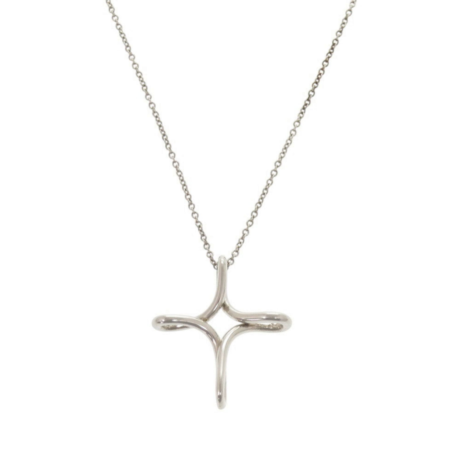 0905 Tiffany Open Cross Silver 925 Necklace: 0905 Tiffany Open Cross Silver 925 Necklace This listing features 0905 Tiffany Open Cross Silver 925 Necklace. Item specifics are provided below. Item Specifics: Brand: Tiffany Necklace Type: Necklace