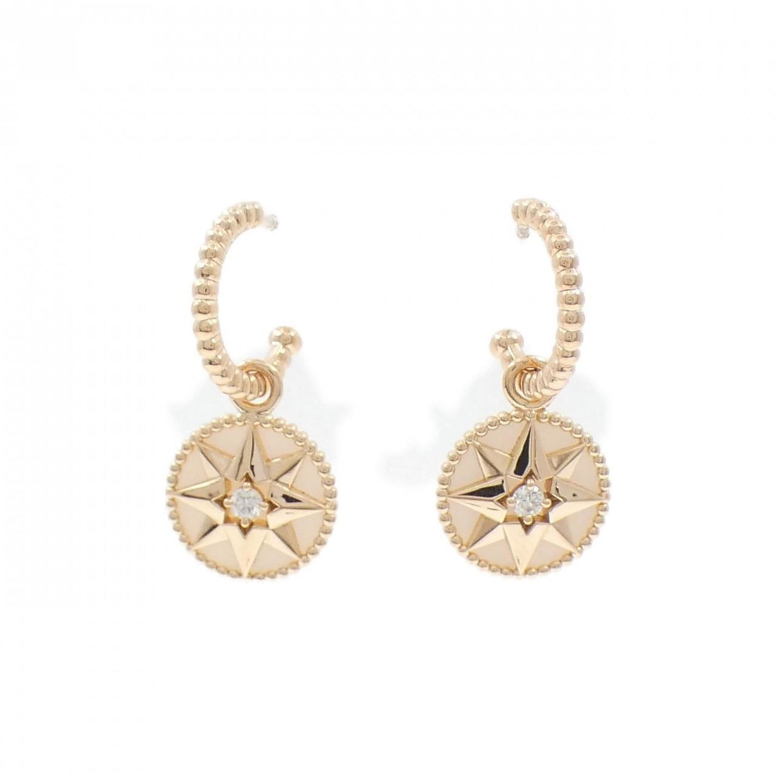 (18K) Christian Dior Drop Earrings Pink Gold: (18K) Christian Dior Drop Earrings Pink Gold This listing features (18K) Christian Dior Drop Earrings Pink Gold. Item specifics are provided below. Item Specifics: Brand: Christian Dior Type: Drop Ear