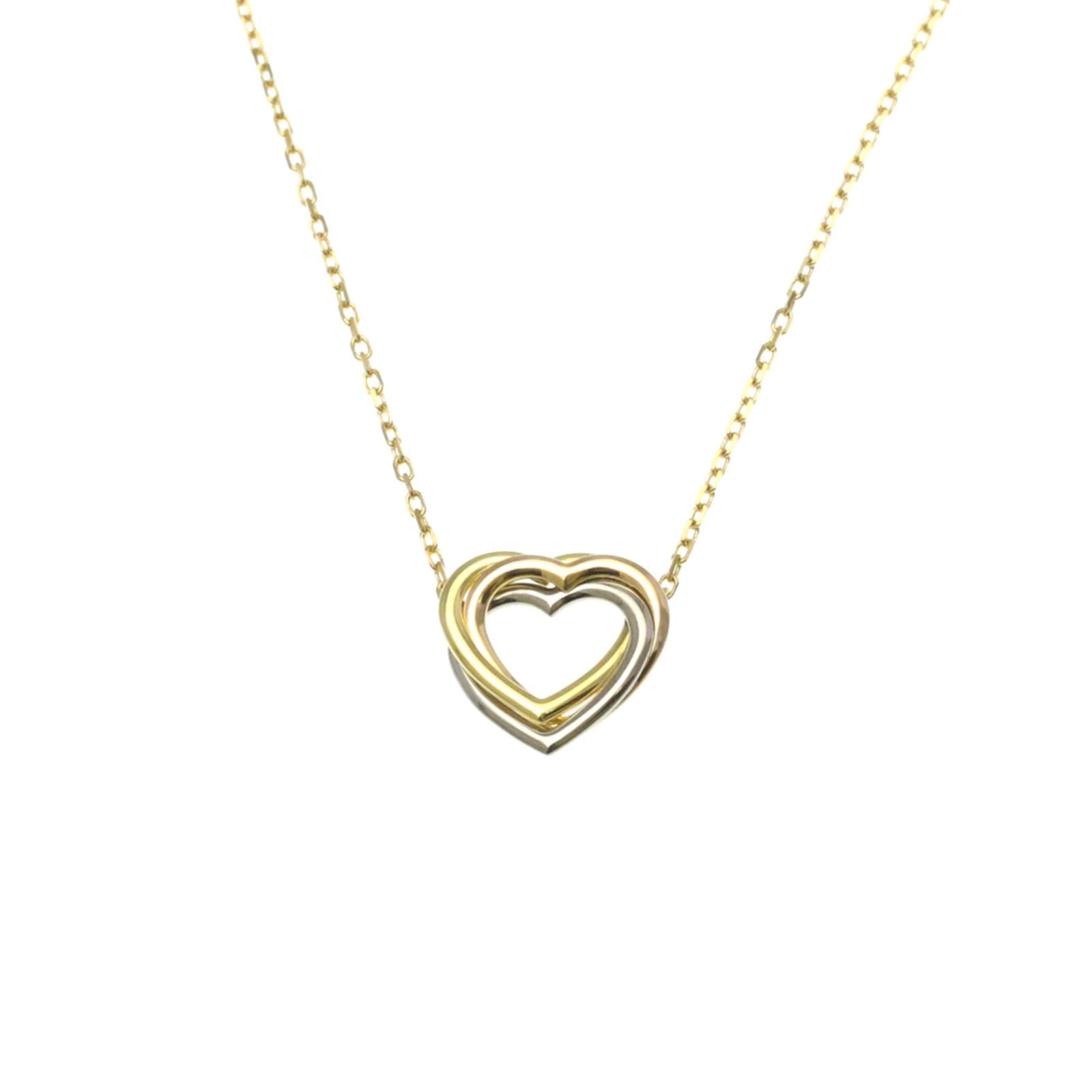 Women Fashion Pendant Necklace (Gold) - Cartier Trinity Heart Necklace Yellow Gold (18K) - Pink: Women Fashion Pendant Necklace (Gold) - Cartier Trinity Heart Necklace Yellow Gold (18K) - Pink Gold (18K) - White Gold (18K) No Stone Men This listing features Women Fashion Pendant Necklace (Gold) -