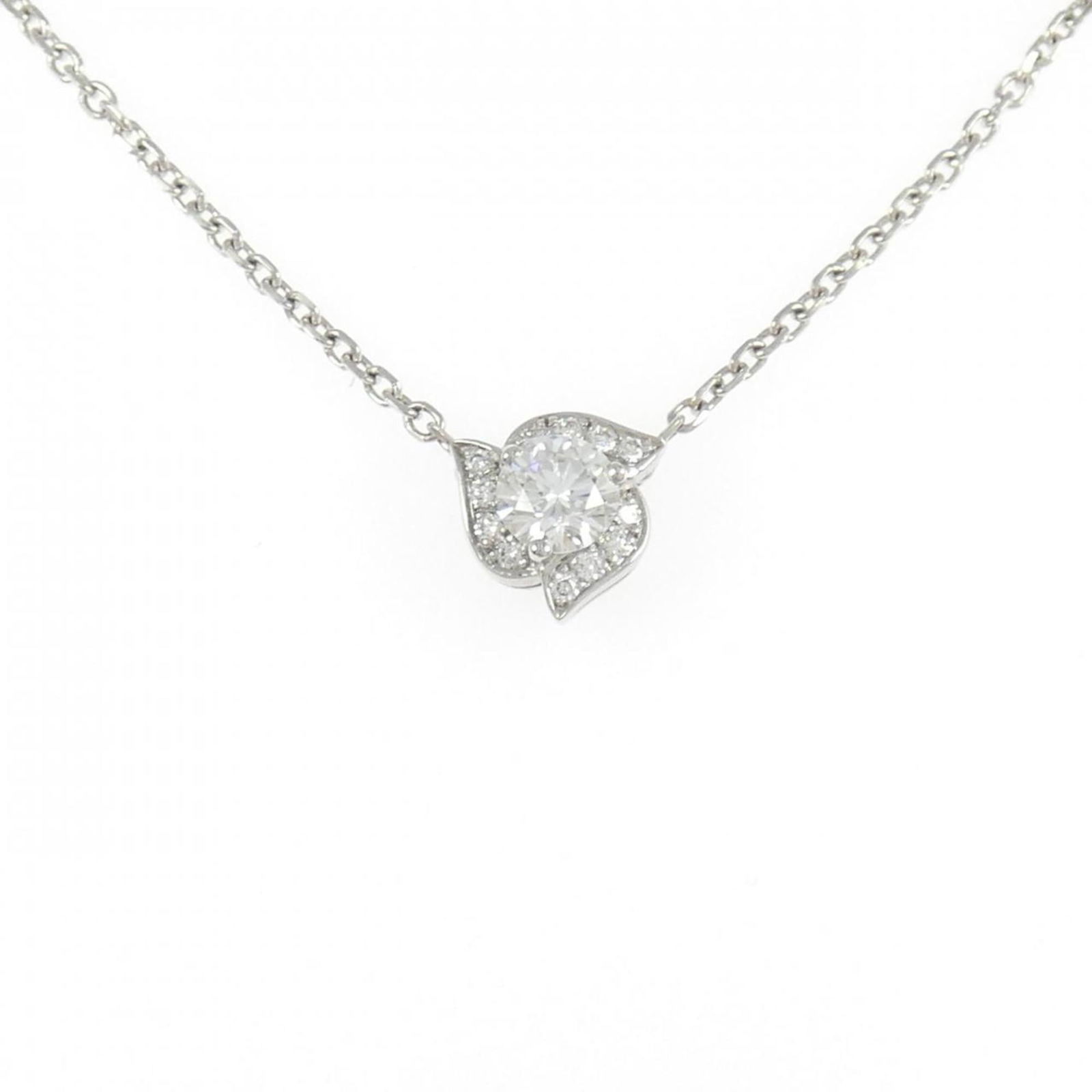 VVS2 Cartier Pedal Necklace 0.56CT F: VVS2 Cartier Pedal Necklace 0.56CT F This listing features VVS2 Cartier Pedal Necklace 0.56CT F. Item specifics are provided below. Item Specifics: Brand: Cartier Necklace Type: Necklace Pendant Type:
