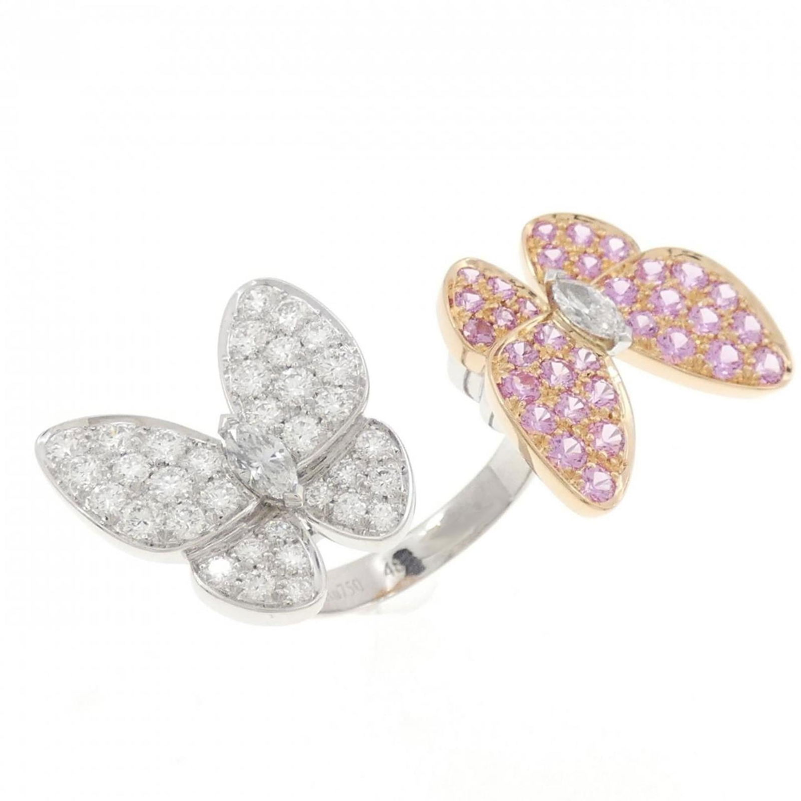 White Gold (18K) - Van Cleef & Arpels Band Ring Pink Gold (18K): White Gold (18K) - Van Cleef & Arpels Band Ring Pink Gold (18K) This listing features White Gold (18K) - Van Cleef & Arpels Band Ring Pink Gold (18K). Item specifics are provided below. Item Specifics