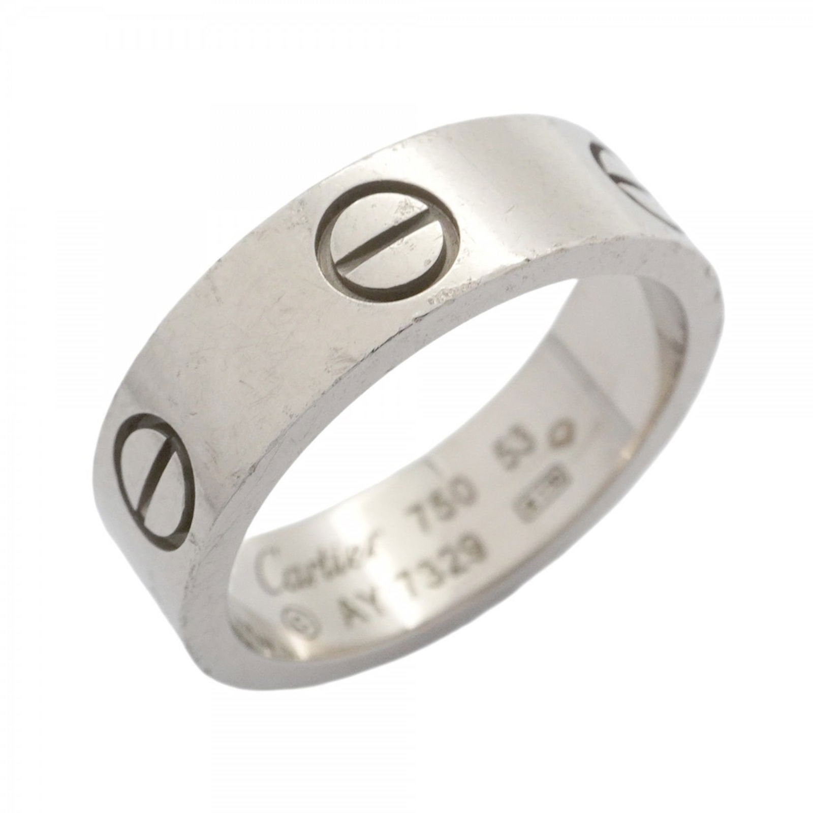 (18K) Cartier Band Ring White Gold: (18K) Cartier Band Ring White Gold This listing features (18K) Cartier Band Ring White Gold. Item specifics are provided below. Item Specifics: Brand: Cartier Type: Band Ring Gender: Women Material: