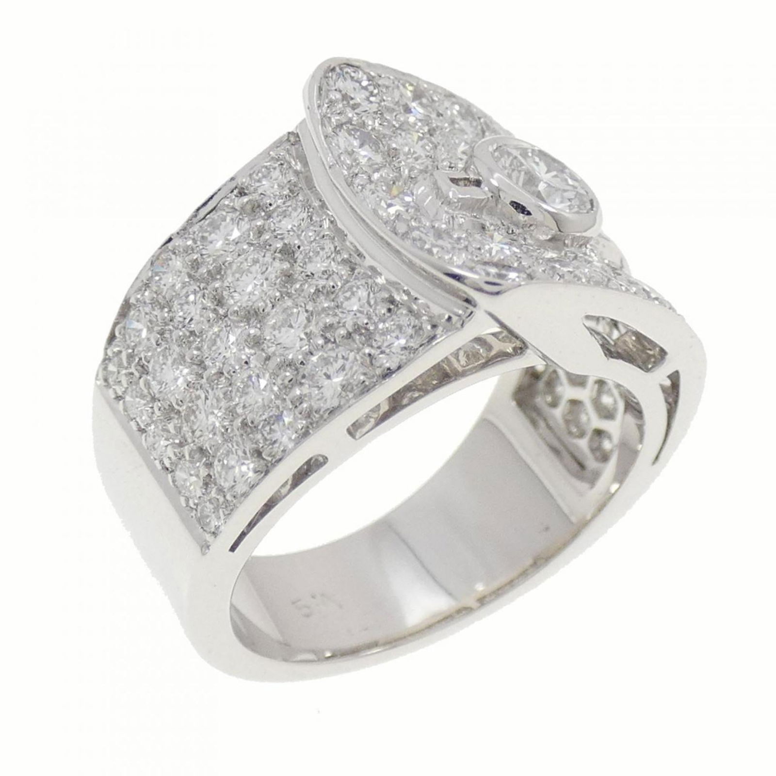 (18K) Van Cleef & Arpels Band Ring White Gold: (18K) Van Cleef & Arpels Band Ring White Gold This listing features (18K) Van Cleef & Arpels Band Ring White Gold. Item specifics are provided below. Item Specifics: Brand: Van Cleef & Arpels Type: Ba
