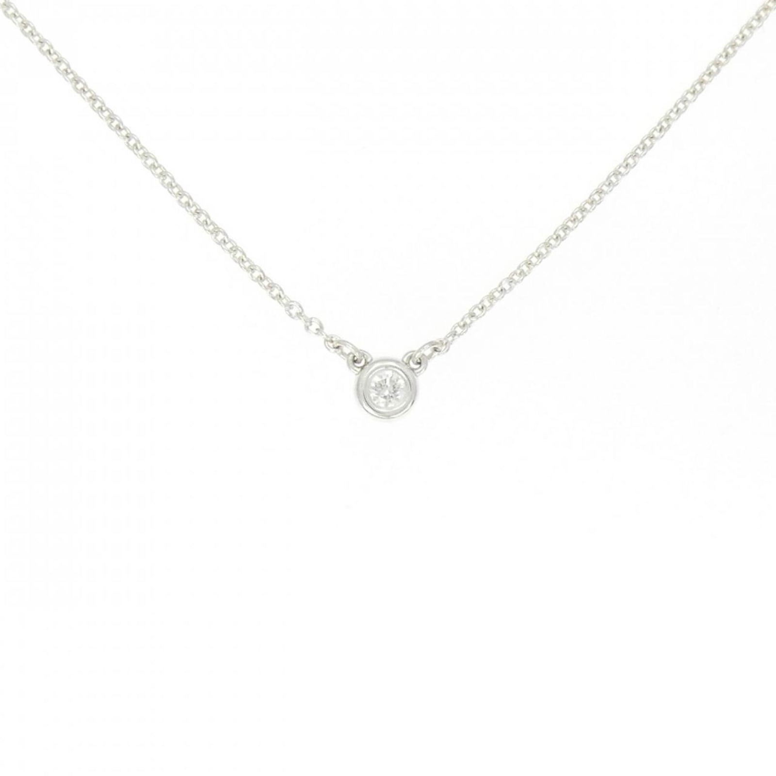 Necklace Tiffany By the Yard: Necklace Tiffany By the Yard This listing features Necklace Tiffany By the Yard. Item specifics are provided below. Item Specifics: Brand: Tiffany Necklace Type: Necklace Gender: Women Material: Silve