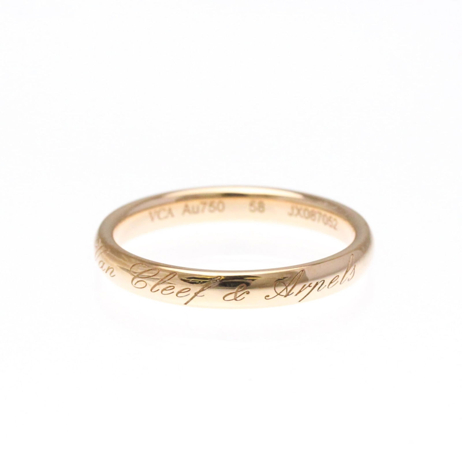 (18K) Van Cleef & Arpels Band Ring Pink Gold: (18K) Van Cleef & Arpels Band Ring Pink Gold This listing features (18K) Van Cleef & Arpels Band Ring Pink Gold. Item specifics are provided below. Item Specifics: Brand: Van Cleef & Arpels Type: Band