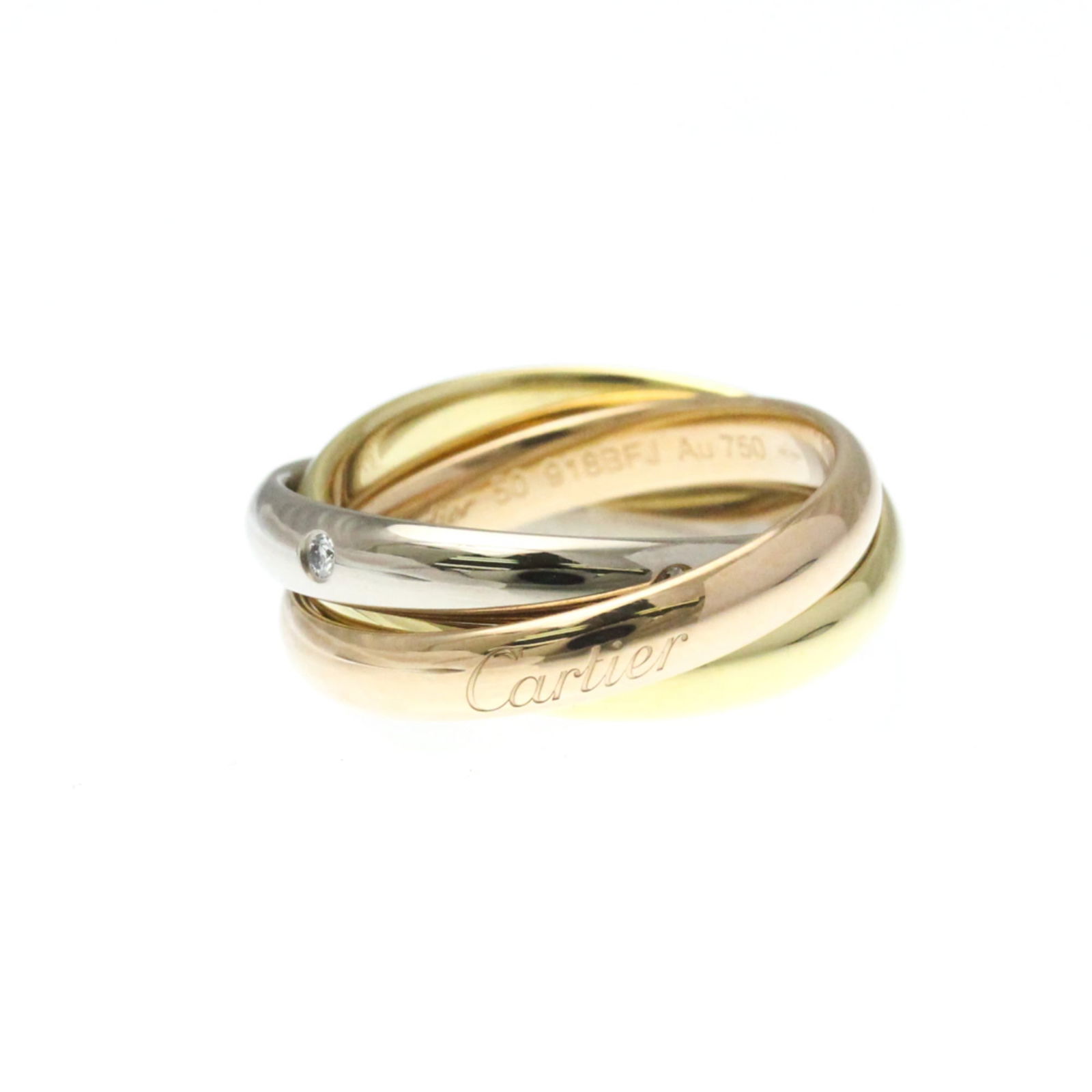 Yellow Gold (18K) - Cartier Band Ring Pink Gold (18K) - White Gold (18K): Yellow Gold (18K) - Cartier Band Ring Pink Gold (18K) - White Gold (18K) This listing features Yellow Gold (18K) - Cartier Band Ring Pink Gold (18K) - White Gold (18K). Item specifics are provided bel