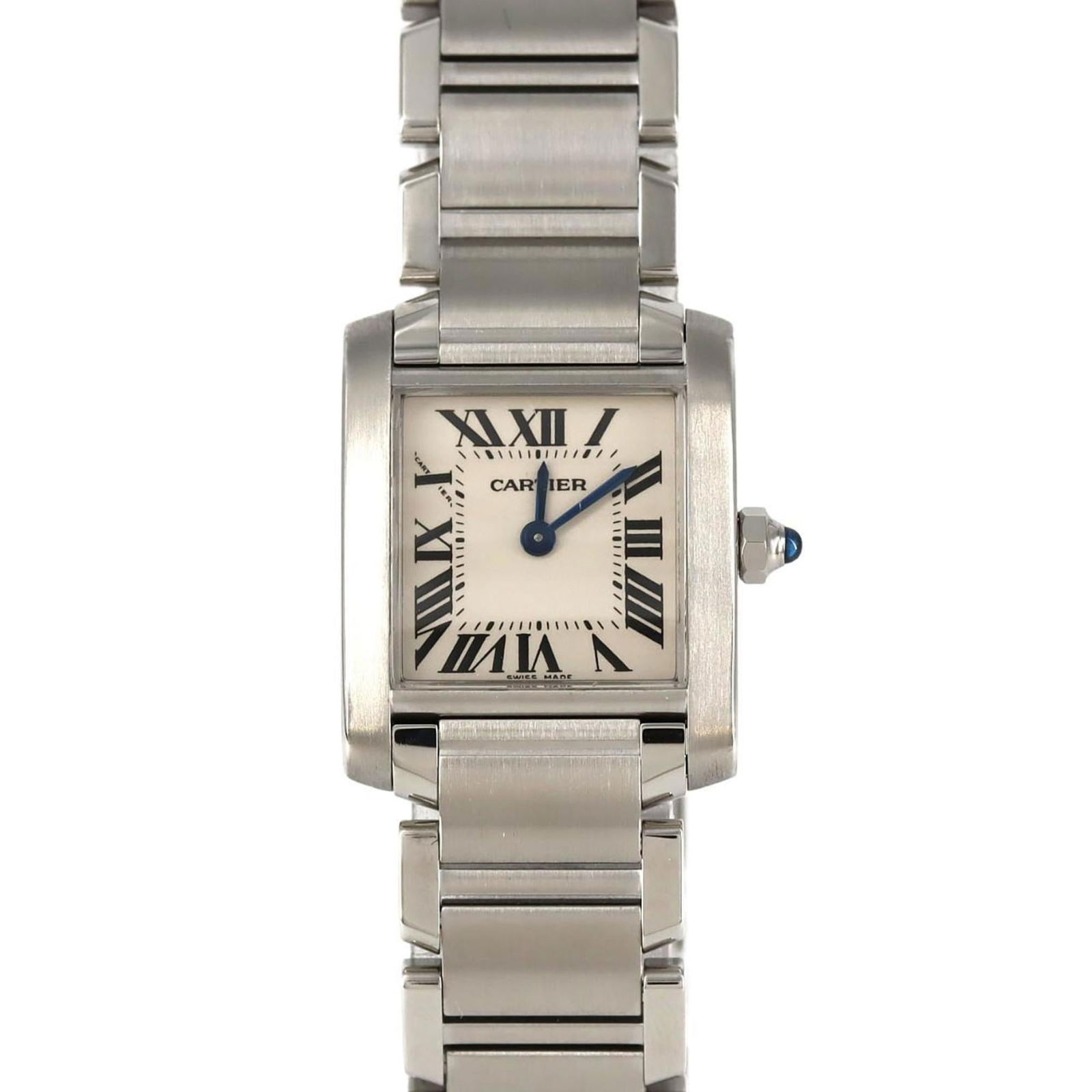 Wristwatch Cartier: Wristwatch Cartier This listing features Wristwatch Cartier. Item specifics are provided below. Item Specifics: Brand: Cartier Type: Wristwatch Gender: Women Material (Case): Stainless Steel Material