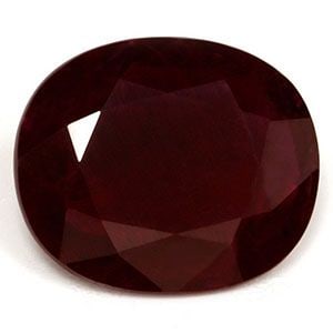 Loose Ruby Gemstone - Oval 2.49ct Red SI (1 of 1)
