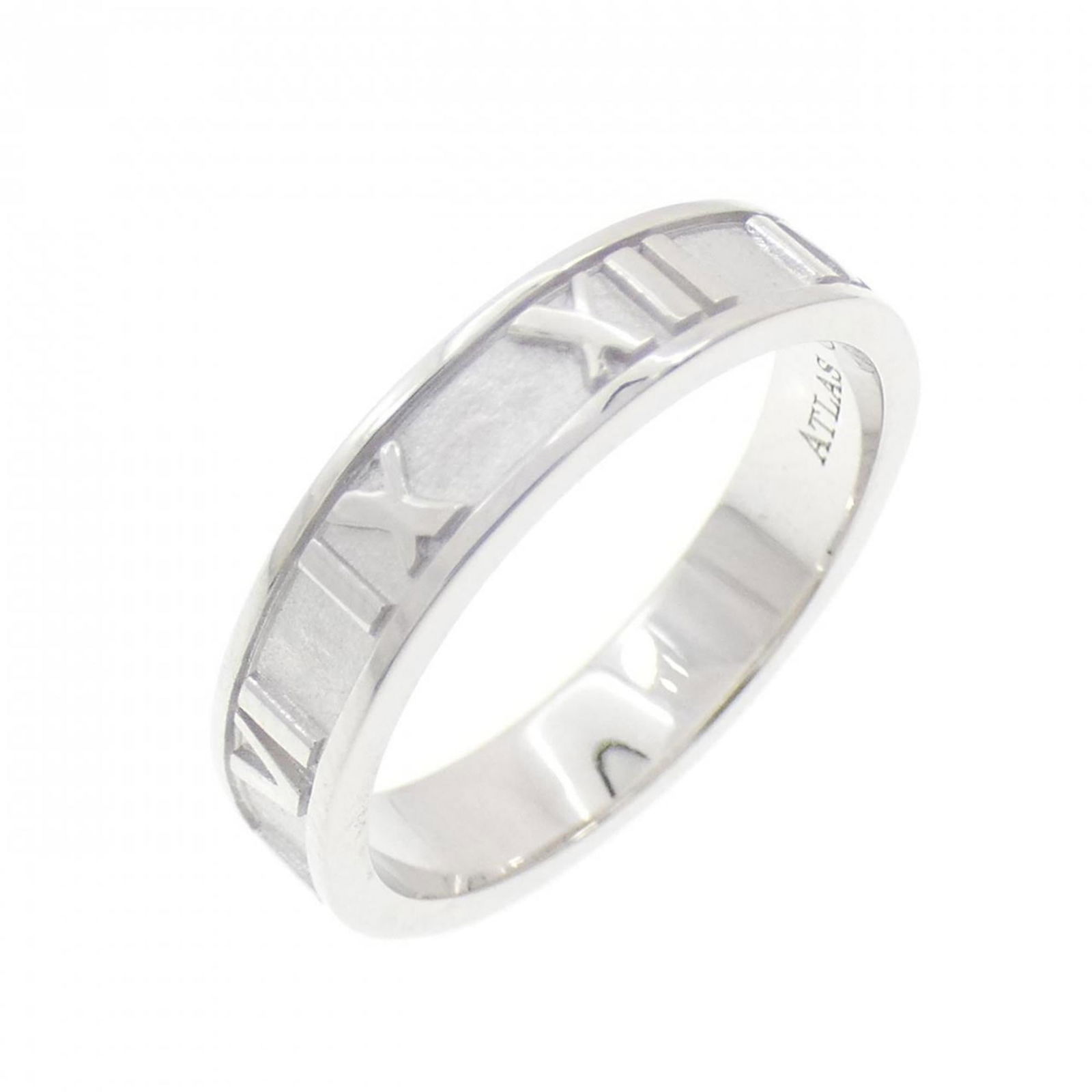 (18K) Tiffany Band Ring White Gold: (18K) Tiffany Band Ring White Gold This listing features (18K) Tiffany Band Ring White Gold. Item specifics are provided below. Item Specifics: Brand: Tiffany Type: Band Ring Gender: Women Material: