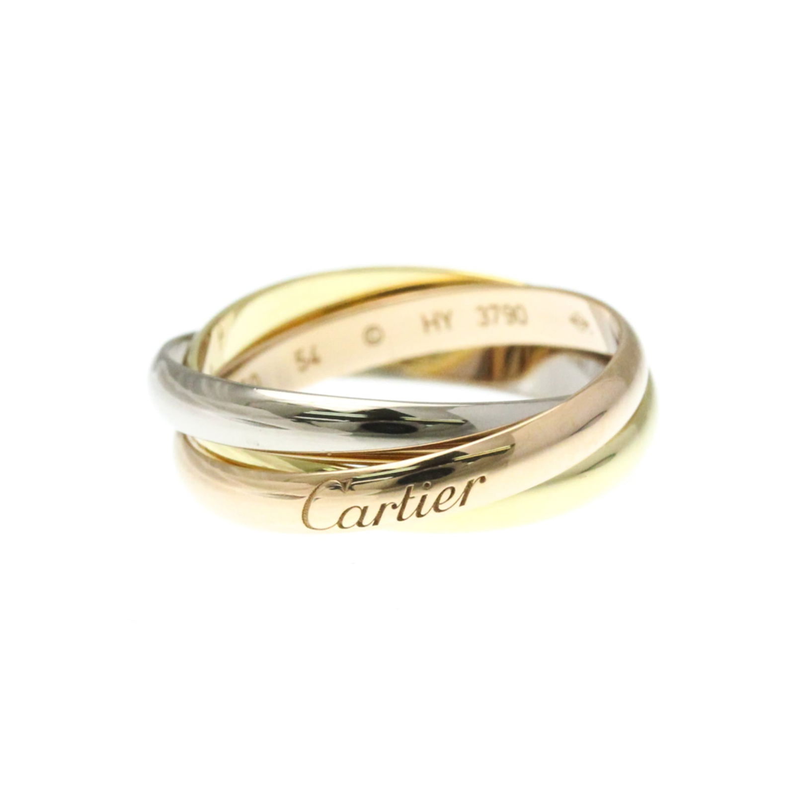 Yellow Gold (18K) - Cartier Band Ring Pink Gold (18K) - White Gold (18K): Yellow Gold (18K) - Cartier Band Ring Pink Gold (18K) - White Gold (18K) This listing features Yellow Gold (18K) - Cartier Band Ring Pink Gold (18K) - White Gold (18K). Item specifics are provided bel