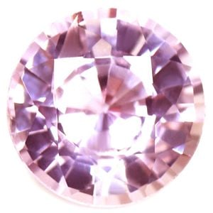 Loose Sapphire Gemstone - Round 1.23ct Pink EC (1 of 1)