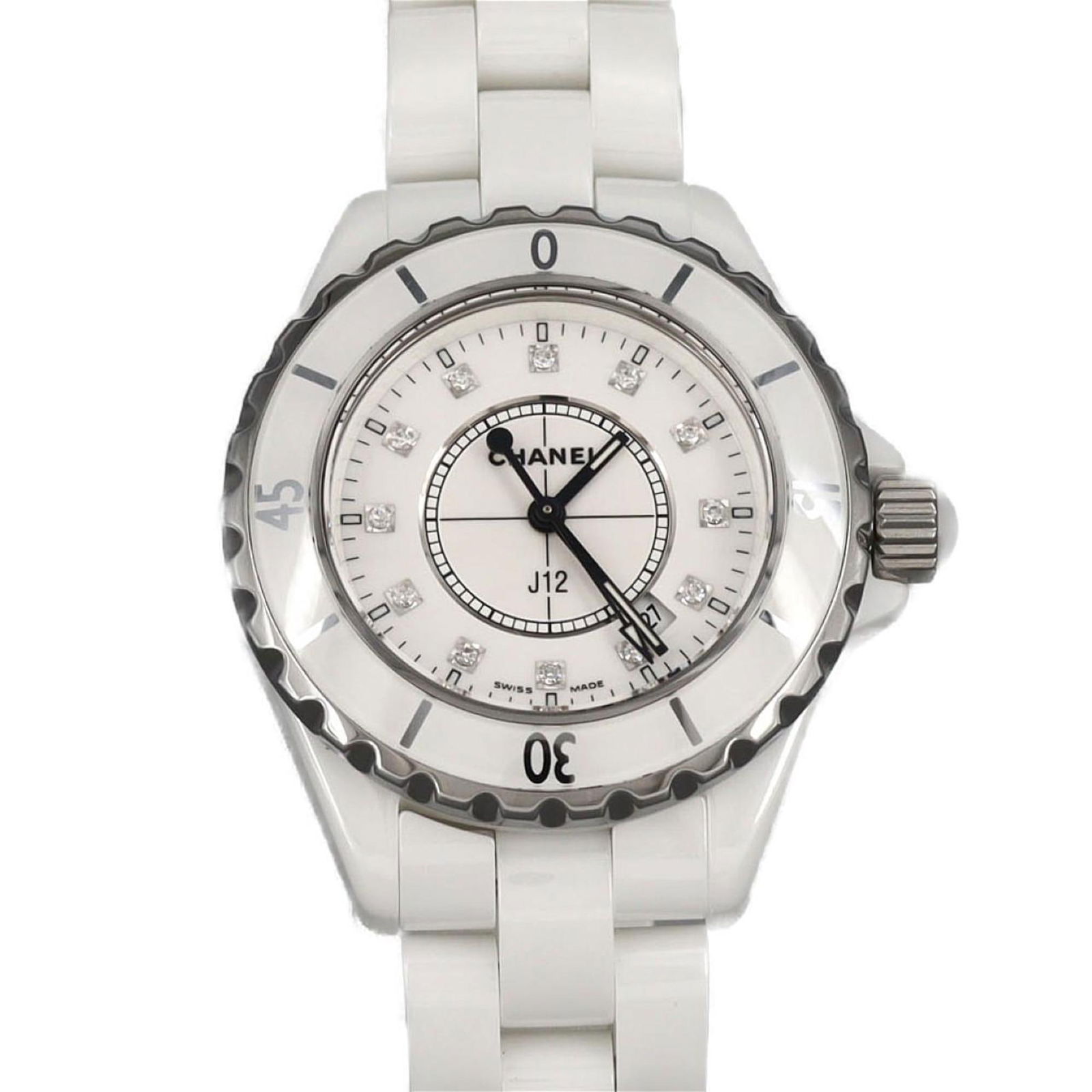 Wristwatch Chanel: Wristwatch Chanel This listing features Wristwatch Chanel. Item specifics are provided below. Item Specifics: Brand: Chanel Type: Wristwatch Gender: Women Material (Case): Ceramic Material (Band): Cer