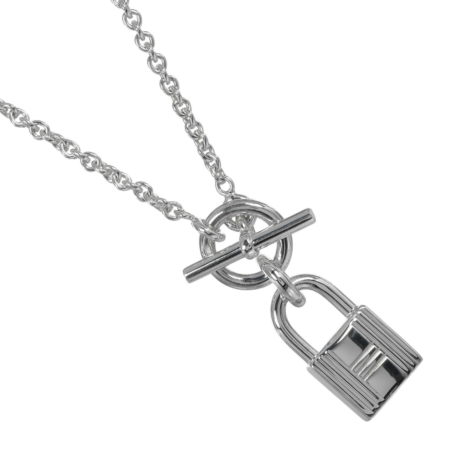 Women's Hermes Cadena Amulet Necklace Silver 925 Approx. 12.16g: Women's Hermes Cadena Amulet Necklace Silver 925 Approx. 12.16g This listing features Women's Hermes Cadena Amulet Necklace Silver 925 Approx. 12.16g. Item specifics are provided below. Item Specifics