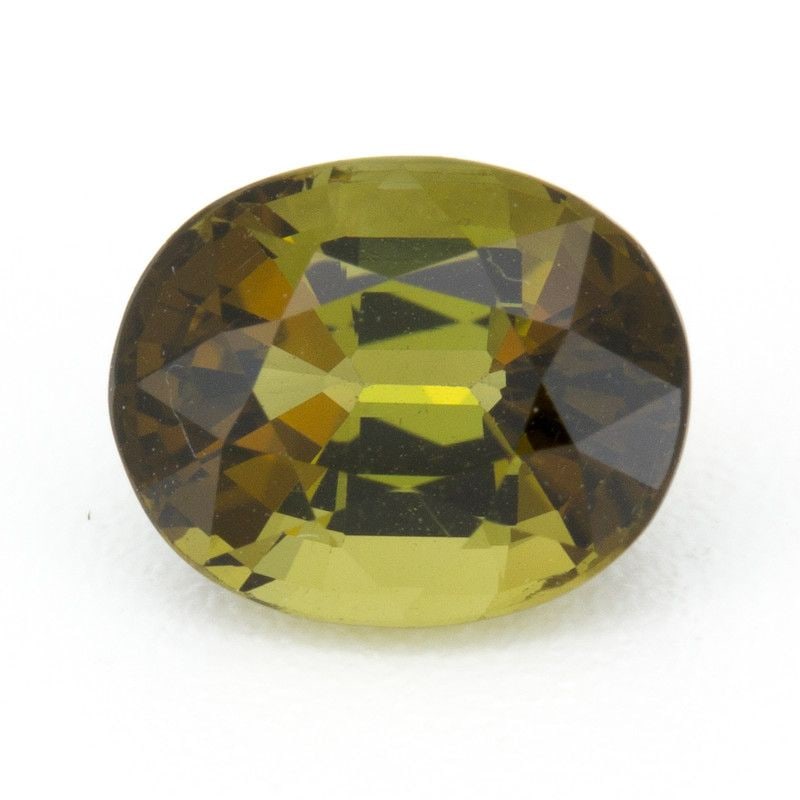 Loose Tourmaline Gemstone - Oval 1.62ct Green SI (1 of 1)